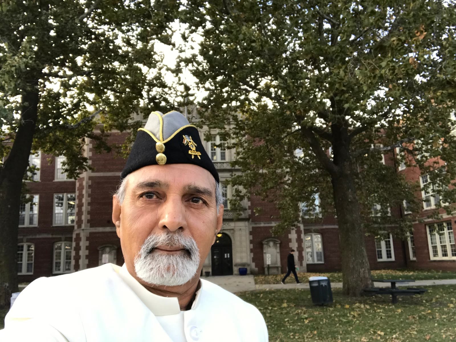 Major Amar Sinha on the mic